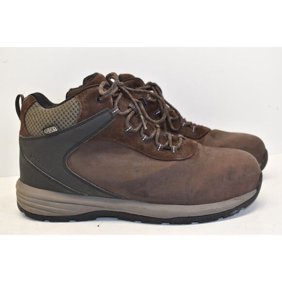 Merrell Steel Toe Brown Leather Workboots J17885 Men's Size 13 Select Dry